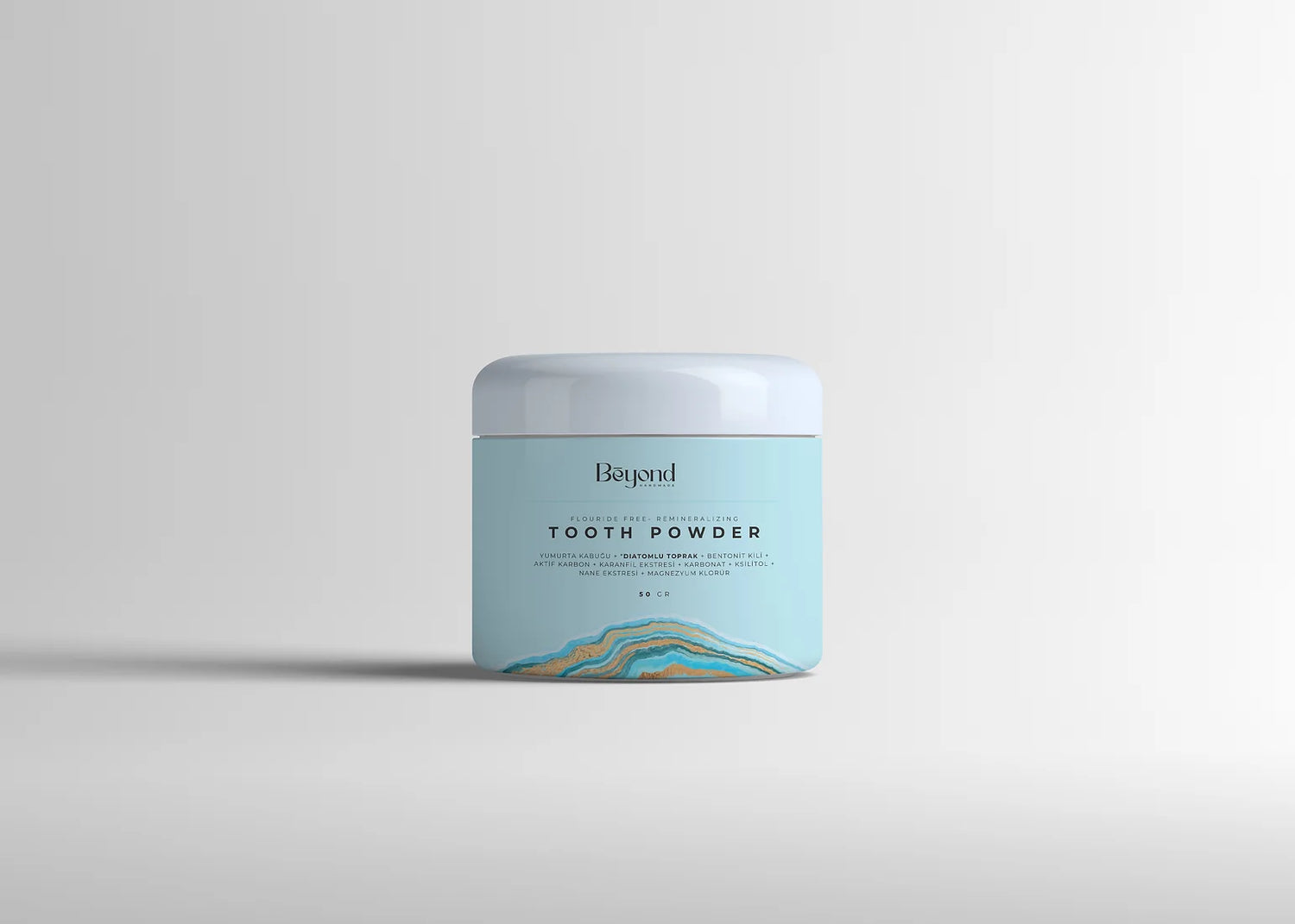 Remineralizing Eggshell Tooth Powder - Mint & Clove
